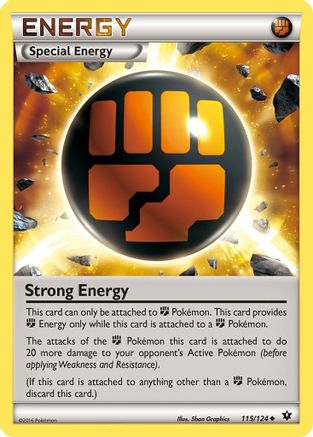 Strong Energy 115 XY Fates Collide - Uncommon