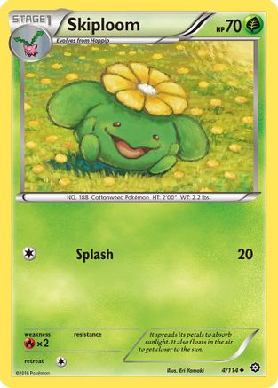 Skiploom 004 XY Steam Siege - Uncommon