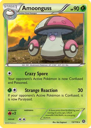 Amoonguss/114 XY Steam Siege - Rare