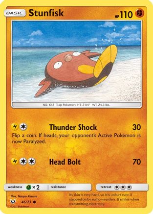 Stunfisk Shining Legends - Common