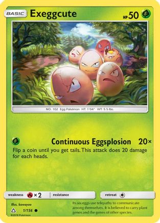Exeggcute SM Ultra Prism - Common