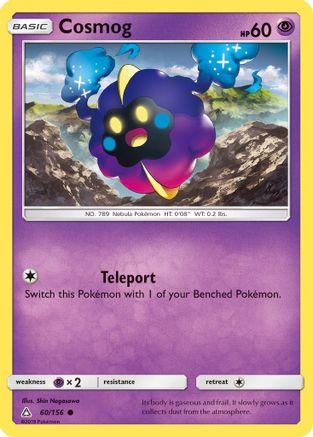 Cosmog/156 - Reverse Holofoil SM Ultra Prism - Common