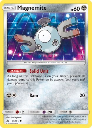 Magnemite (81) (81) 081 SM Ultra Prism - Common