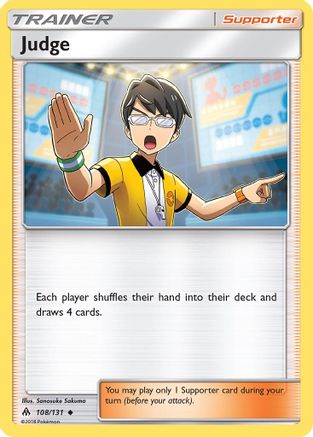 Judge 108 SM Forbidden Light - Uncommon