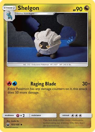 Shelgon 105 SM Celestial Storm - Uncommon