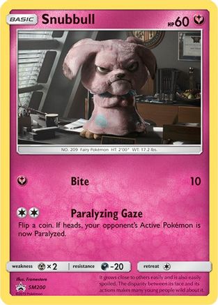 Snubbull (In-Store Event Promo) SM200 - Holofoil SM Promos - Promo