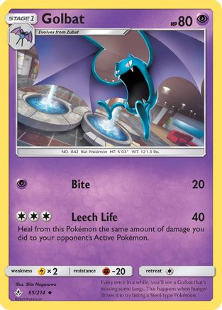 Golbat/214 SM Unbroken Bonds - Uncommon
