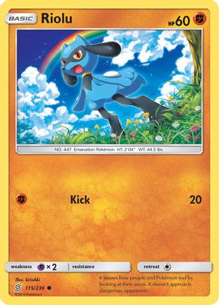 Riolu (115) (115) 115 SM Unified Minds - Common