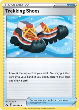 Trekking Shoes 145 - Reverse Holofoil Crown Zenith - Uncommon