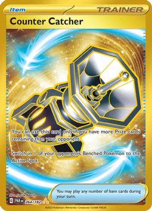 Counter Catcher 264/182 - Holofoil SV04 Paradox Rift - Hyper Rare
