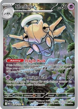 Shedinja 144/132 - Holofoil ME01 Mega Evolution - Illustration Rare