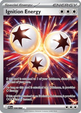 Ignition Energy 124 - Holofoil ME02 Phantasmal Flames - Ultra Rare