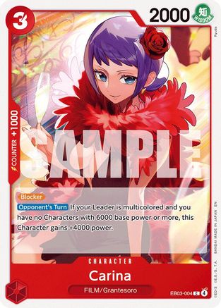 Carina (EB03-004) - Extra Booster: One Piece Heroines Edition