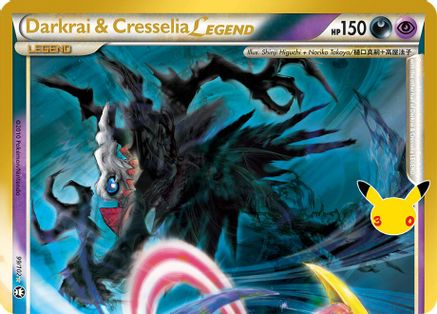 Darkrai & Cresselia Legend (Top) 099/102 - Holofoil ME 30th Celebration Classic Collection - Classic Collection