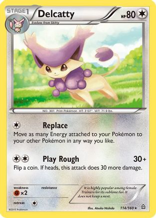 Delcatty XY Primal Clash - Rare