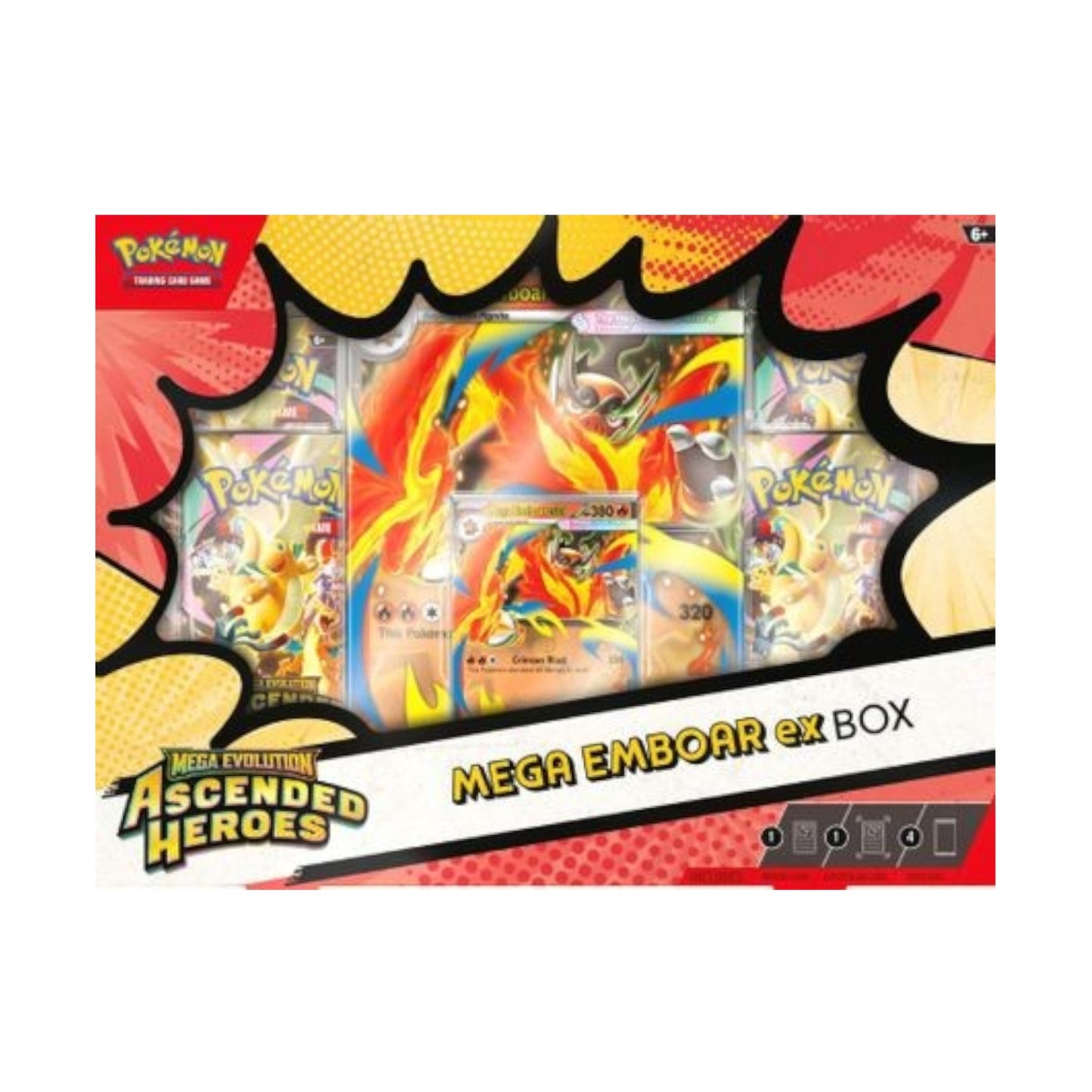Ascended Heroes Mega Emboar ex Box