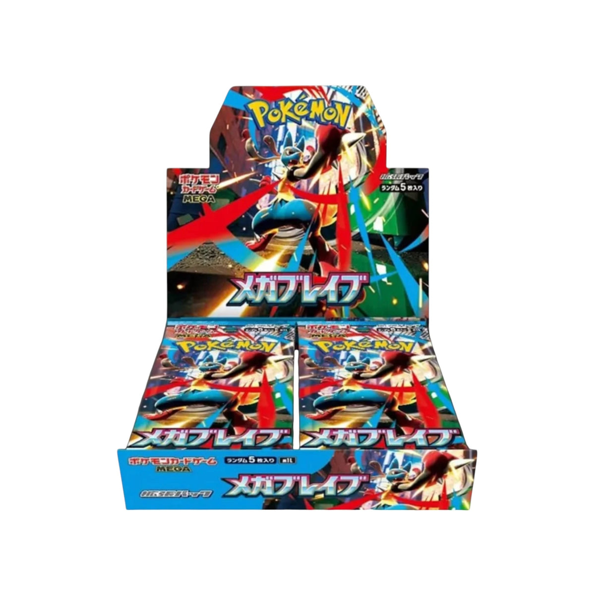 Pokemon Mega Brave M1L Japanese Booster Box