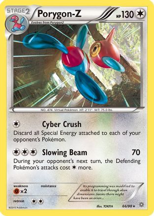Porygon (66) 066/98  - Reverse Holofoil XY  Ancient Origins - Rare