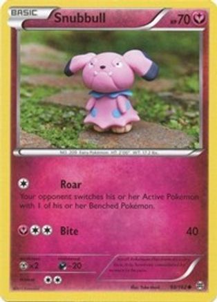Snubbull 098  - Reverse Holofoil XY  BREAKthrough - Common