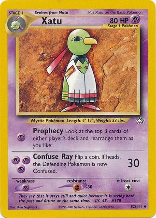 Xatu 052  - Unlimited Neo Genesis - Uncommon