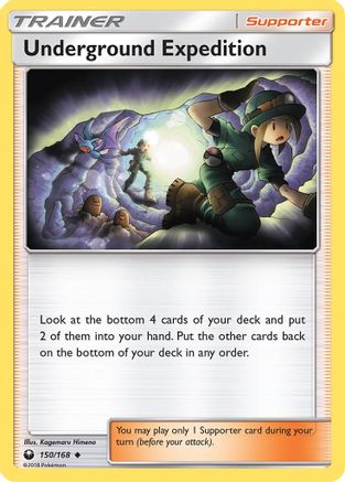 Underground Expedition 150  - Reverse Holofoil SM  Celestial Storm - Uncommon