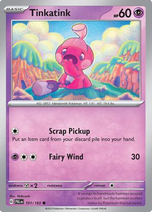 Tinkatink 101/193  SV02 Paldea Evolved - Common