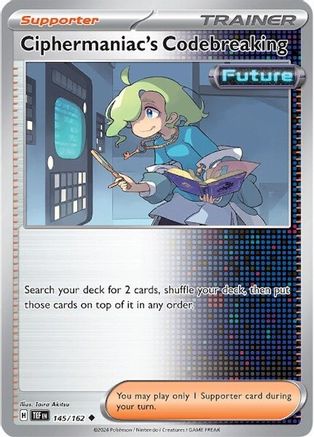 Ciphermaniac's Codebreaking 145/162  SV05 Temporal Forces - Uncommon