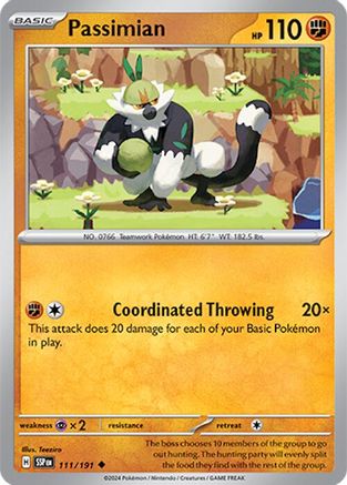 Passimian 111  SV08 Surging Sparks - Uncommon