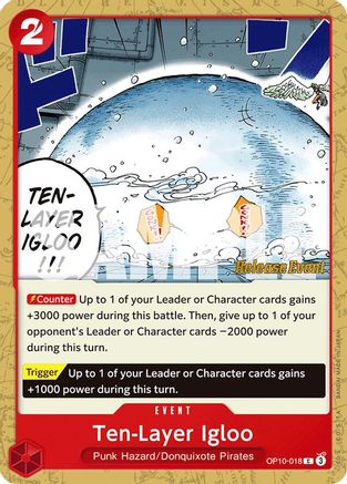 Ten-Layer Igloo (OP10-018) - Royal Blood Release Event Cards