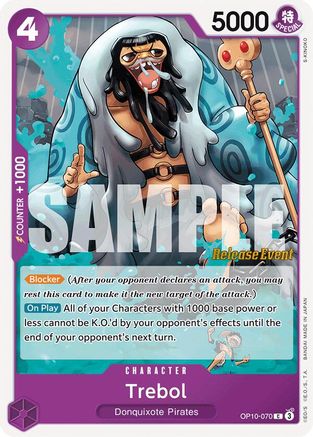Trebol (OP10-070) - Royal Blood Release Event Cards