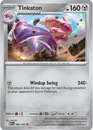 Tinkaton 098  ME01 Mega Evolution - Uncommon
