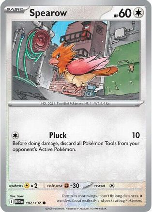 Spearow 102/132  ME01 Mega Evolution - Common