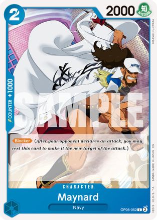 Maynard (Reprint) (OP05-052) - Premium Booster -The Best- Vol. 2