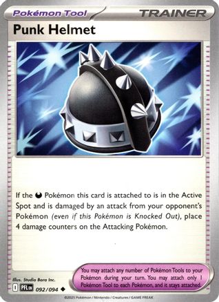 Punk Helmet 092  - Reverse Holofoil ME02 Phantasmal Flames - Uncommon