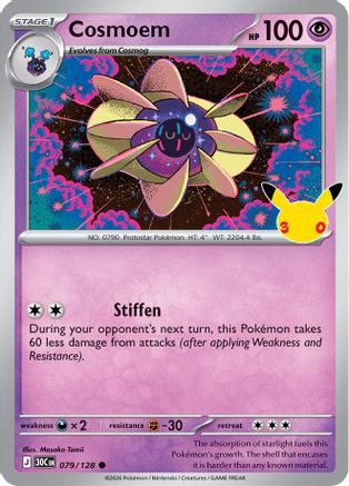Cosmoem 079/128  - Holofoil ME 30th Celebration - Common