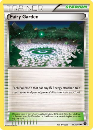 Fairy Garden 117  XY Base Set - Uncommon