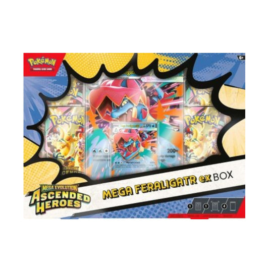 Ascended Heroes Mega Feraligatr ex Box
