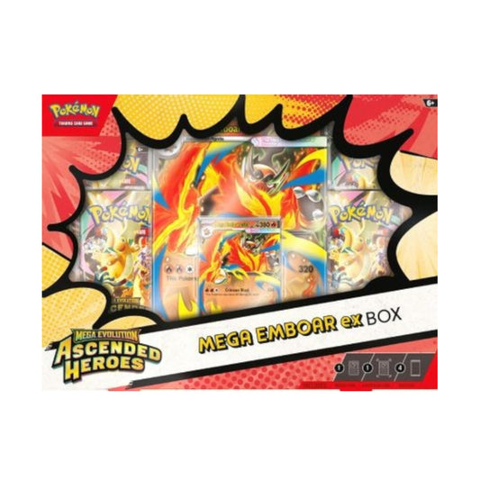 Ascended Heroes Mega Emboar ex Box