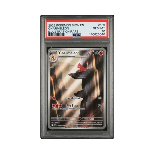 2023 POKEMON MEW EN-151 #169 CHARMELEON ILLUSTRATION RARE