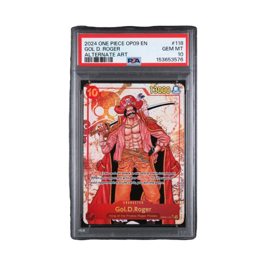 2024 ONE PIECE OP09-EMPERORS IN THE NEW WORLD #118 GOL D. ROGER ALTERNATE ART