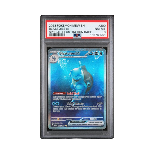 2023 POKEMON MEW EN-151 #200 BLASTOISE ex SPECIAL ILLUSTRATION RARE