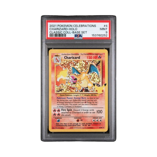 2021 POKEMON CELEBRATIONS CLASSIC COLLECTION #4 CHARIZARD-HOLO CLASSIC COLL-BASE SET