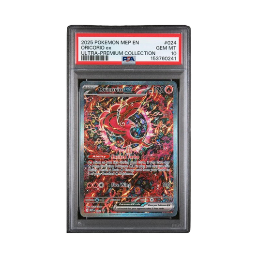 2025 POKEMON MEP EN-ME BLACK STAR PROMO #024 ORICORIO ex ULTRA-PREMIUM COLLECTION