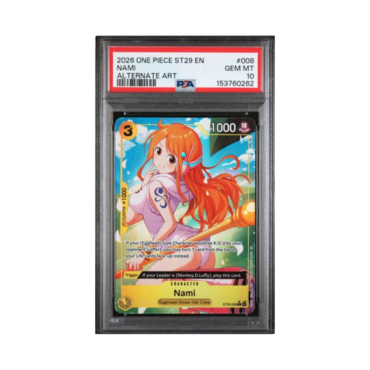2026 ONE PIECE STARTER DECK ST29-EGGHEAD #008 NAMI ALTERNATE ART