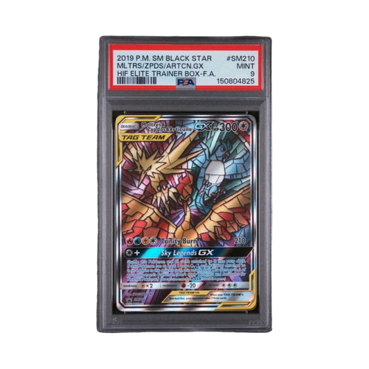 2019 POKEMON SM BLACK STAR PROMO #SM210 MLTRS/ZPDS/ARTCN.GX HIF ELITE TRAINER BOX-F.A.