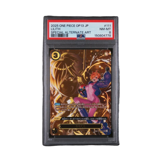 2025 ONE PIECE JAPANESE OP13-CARRYING ON HIS WILL #111 LILITH SPECIAL ALTERNATE ART