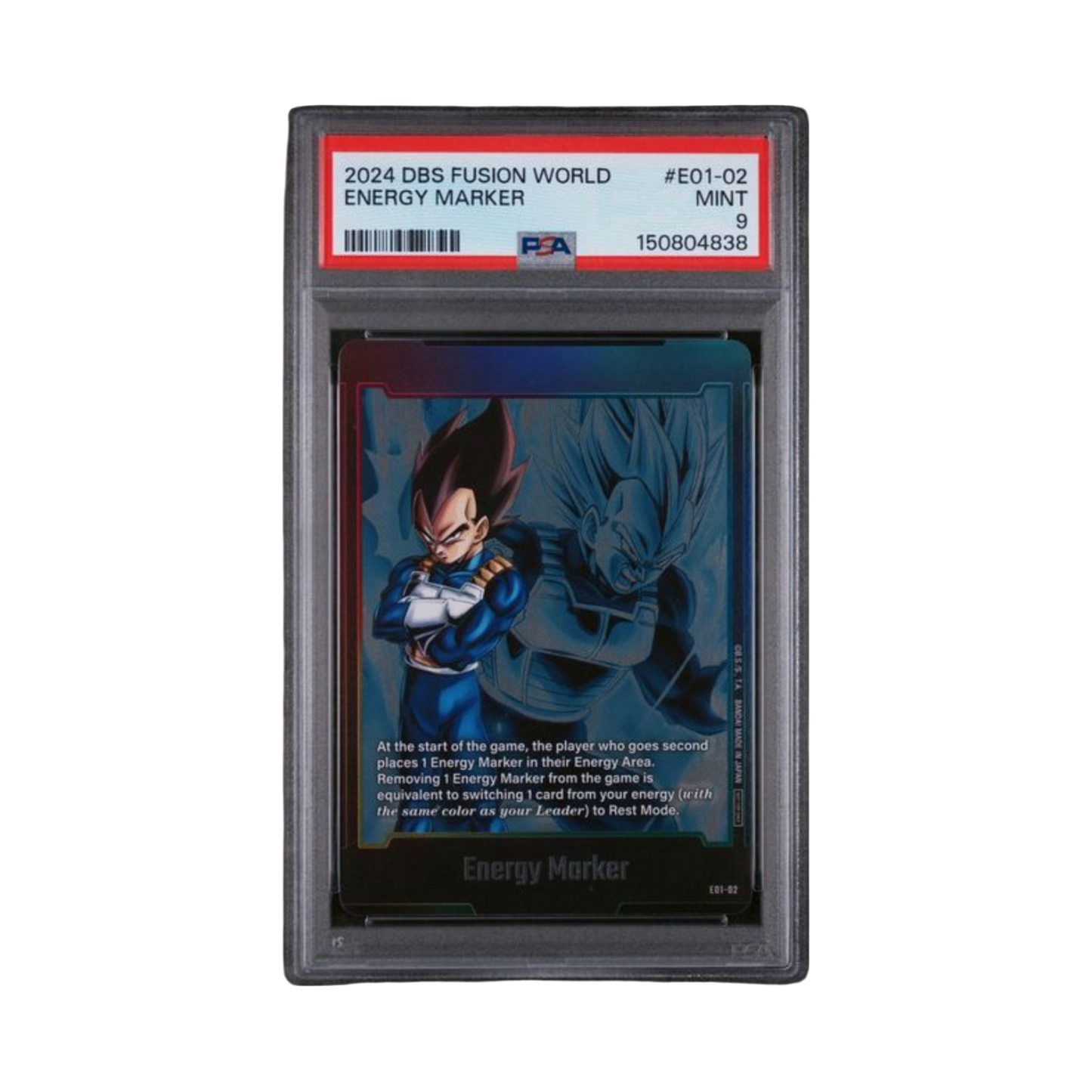 2024 DRAGON BALL SUPER CARD GAME FUSION WORLD ENERGY MARKER PACK 01 #E01-02 ENERGY MARKER