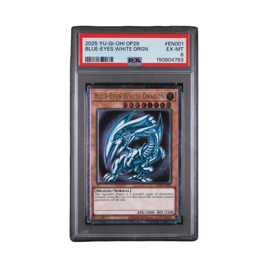 2025 YU-GI-OH! OP28-OTS TOURNAMENT PACK 28 #EN001 BLUE-EYES WHITE DRGN