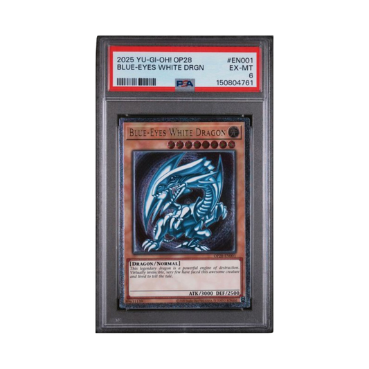 2025 YU-GI-OH! OP28-OTS TOURNAMENT PACK 28 #EN001 BLUE-EYES WHITE DRGN