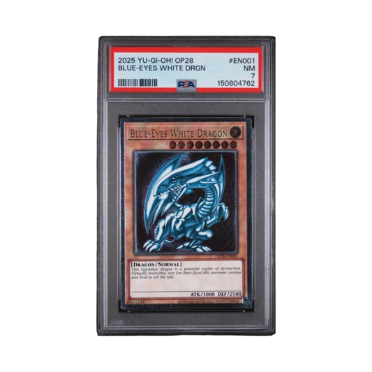 2025 YU-GI-OH! OP28-OTS TOURNAMENT PACK 28 #EN001 BLUE-EYES WHITE DRGN